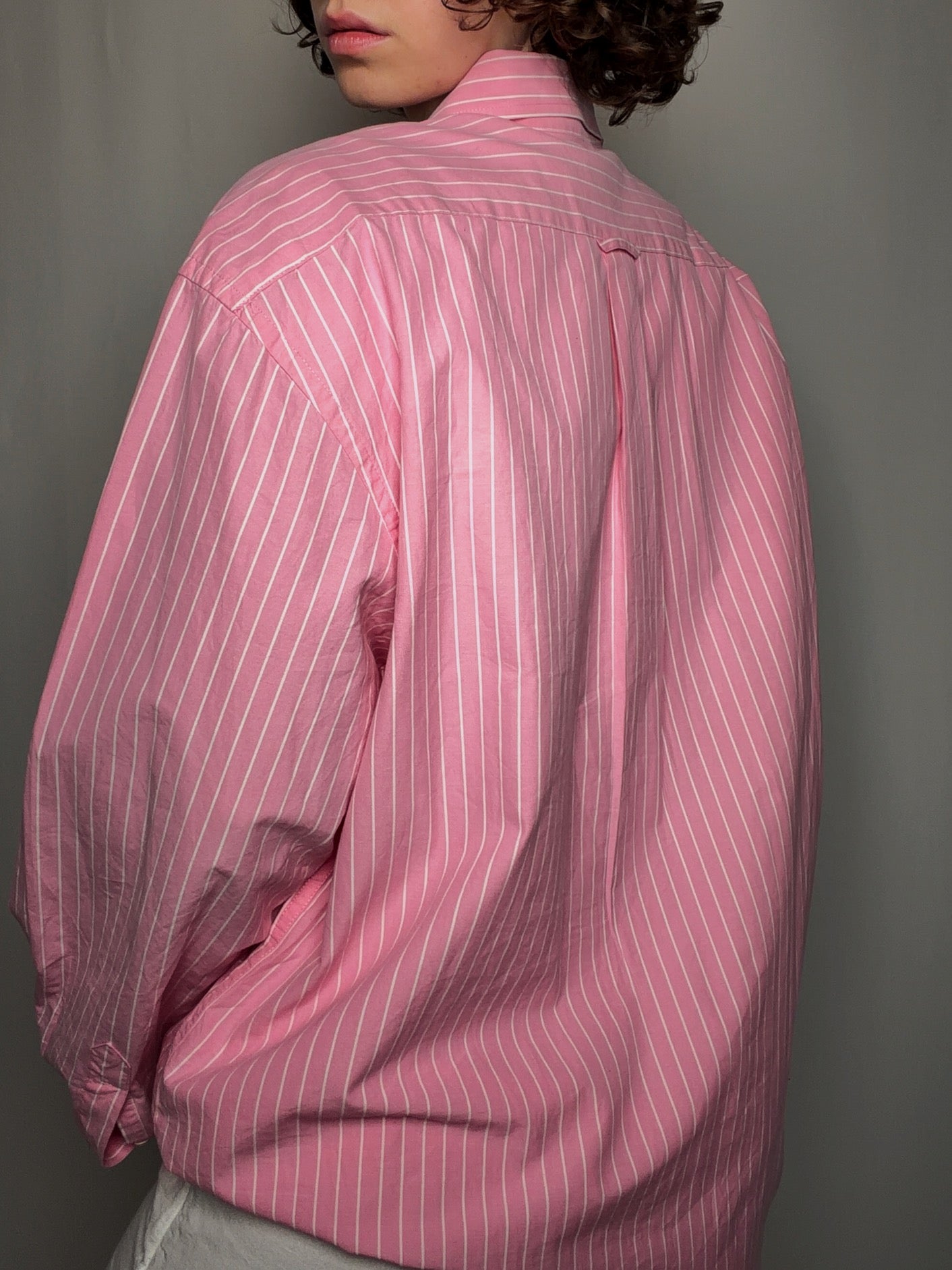 Vintage Izod XL gestreiftes Hemd