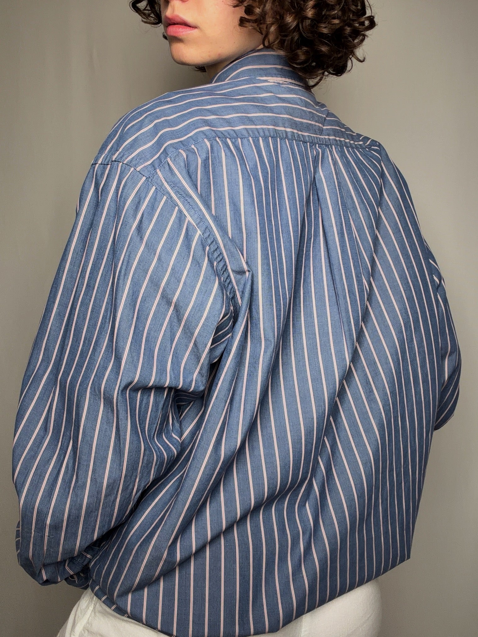 Chemise rayée Tommy Hilfiger XL vintage