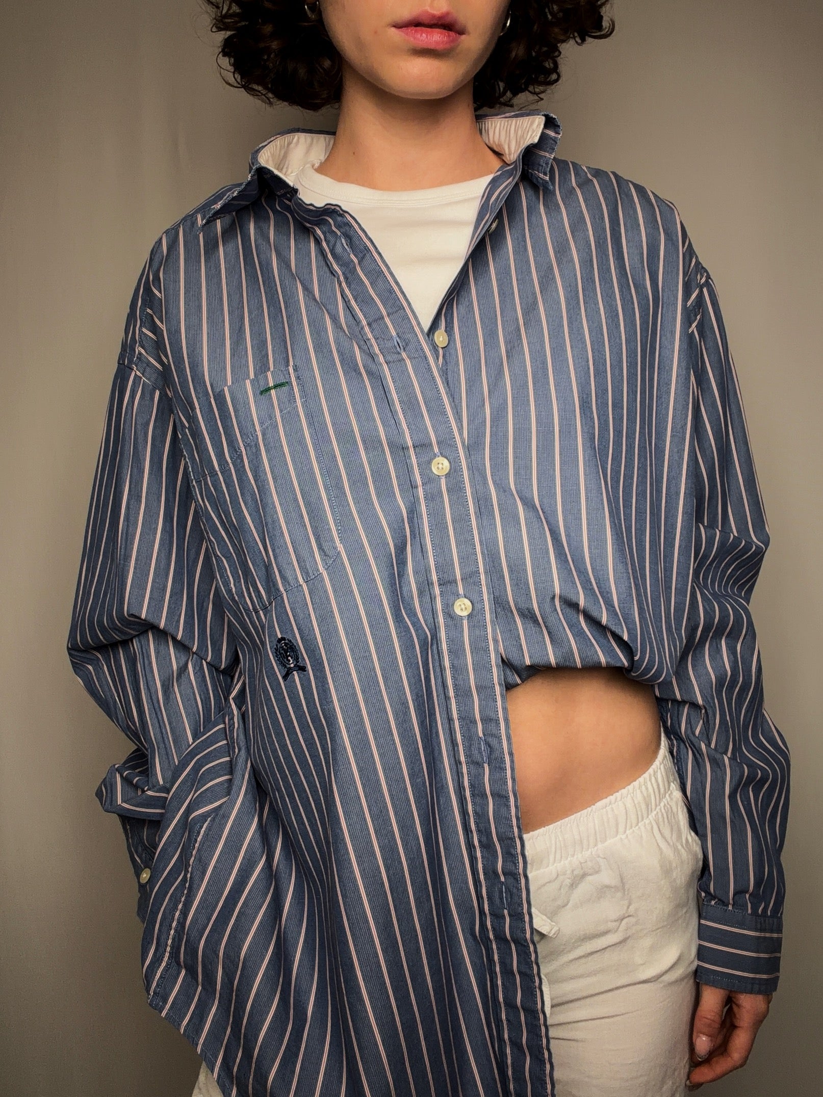 Chemise rayée Tommy Hilfiger XL vintage