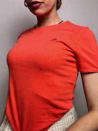 Tee shirt orange ADIDAS L vintage