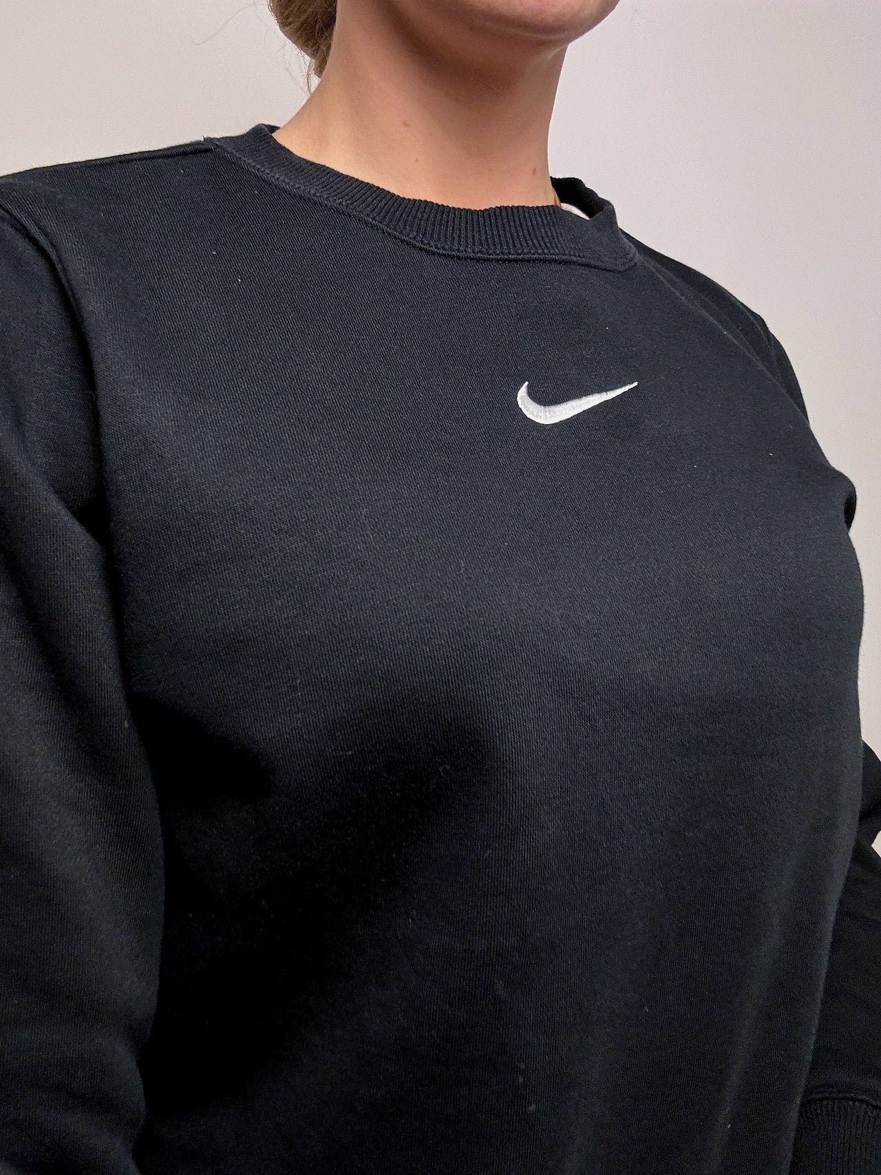 NIKE M Vintage Grüner Hoodie