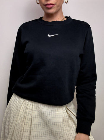 NIKE M Vintage Grüner Hoodie