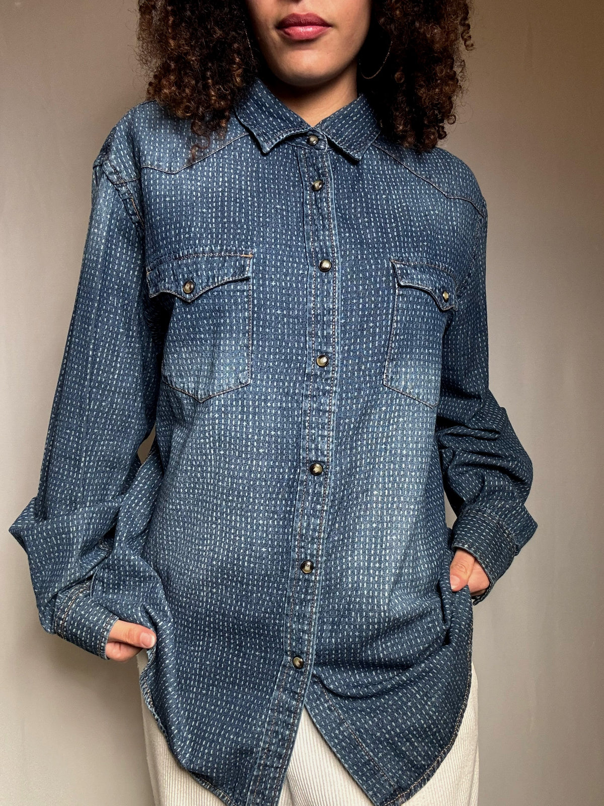 Chemise en denim Mossimo L vintage