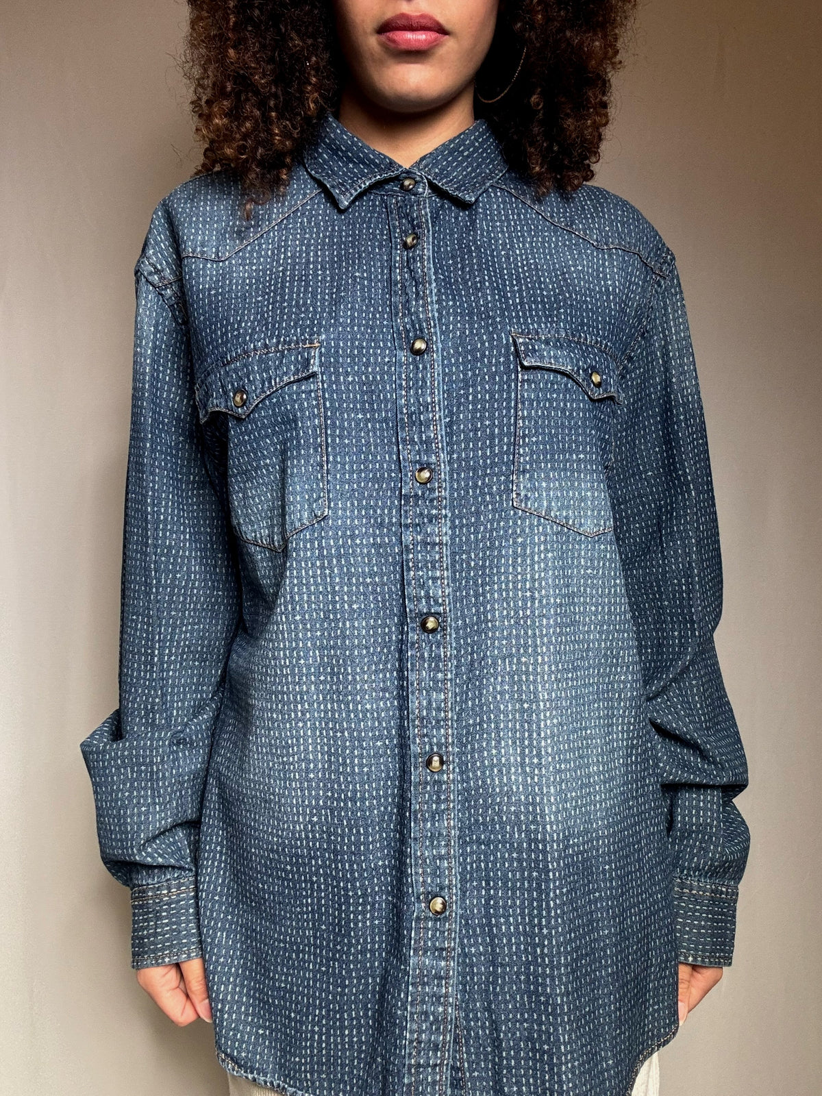 Chemise en denim Mossimo L vintage
