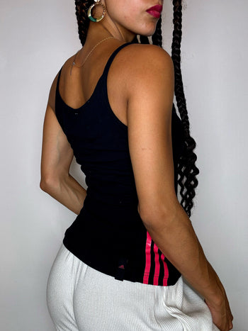Vintage Nike S White Strappy Tank Top 