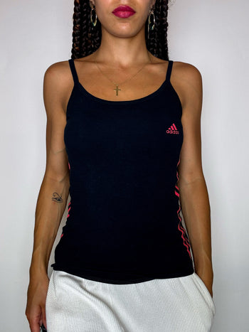 Vintage Nike S White Strappy Tank Top 