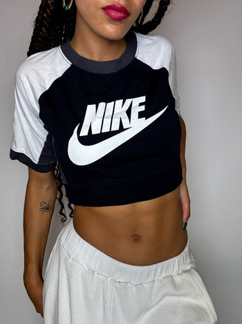 Tee shirt court tricolore NIKE S/M vintage
