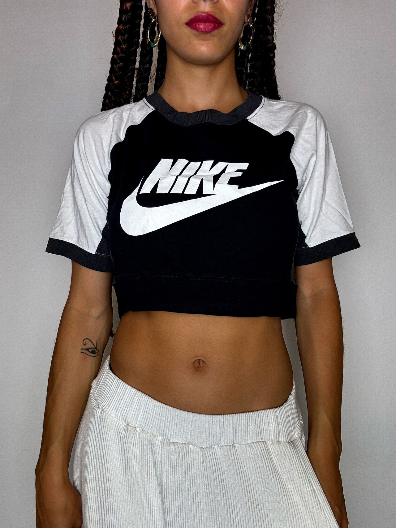 Tee shirt court tricolore NIKE S/M vintage
