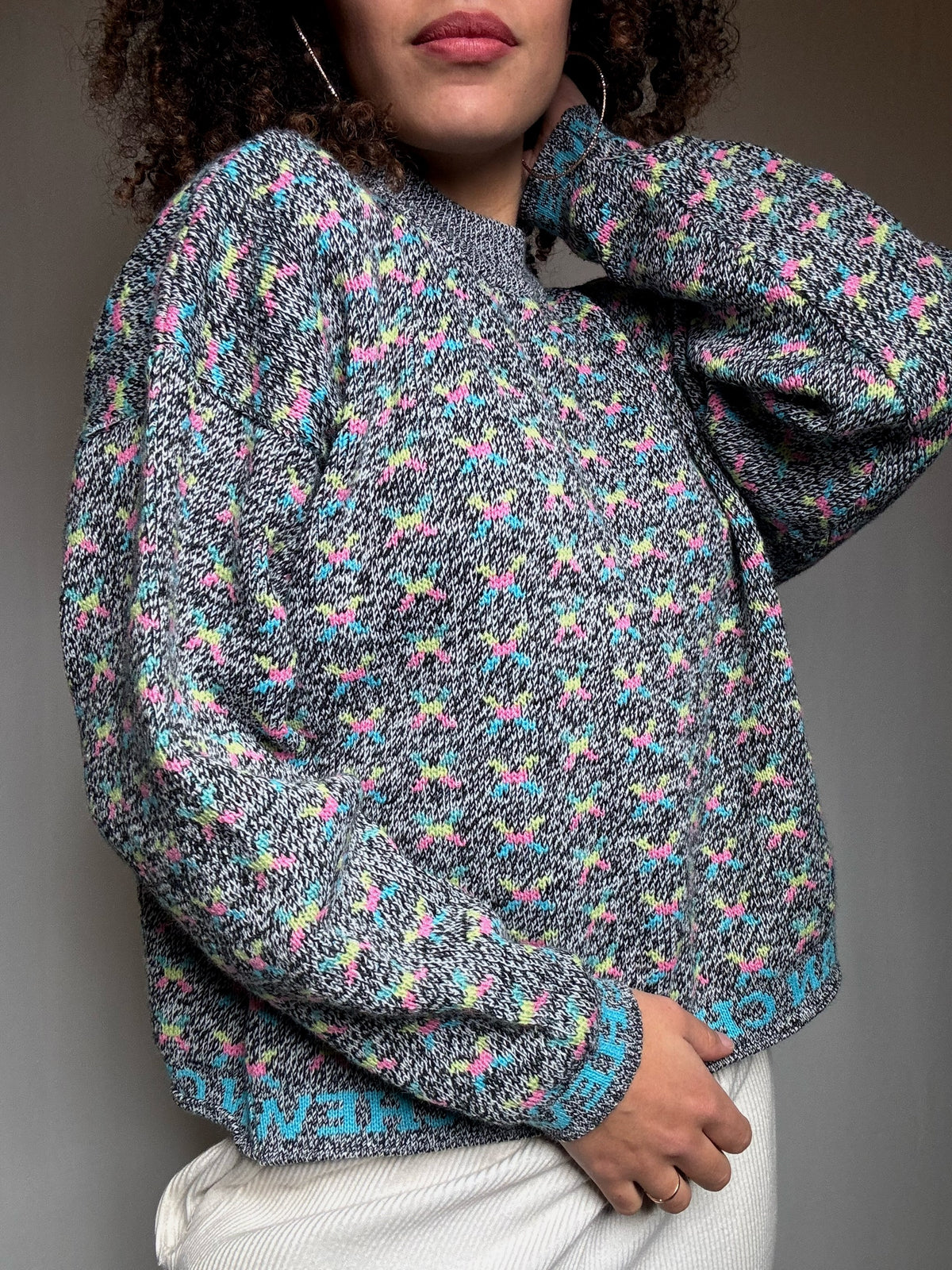 Pull en maille Chewman S/M vintage