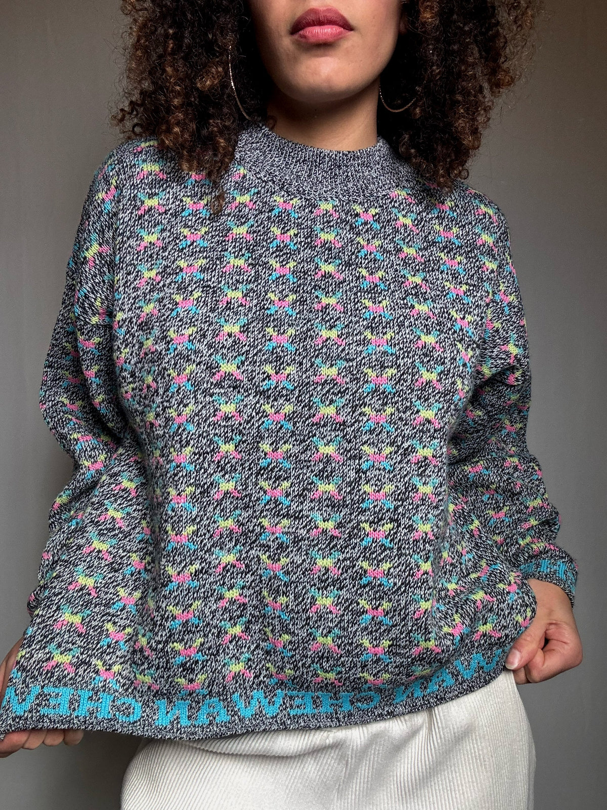 Pull en maille Chewman S/M vintage