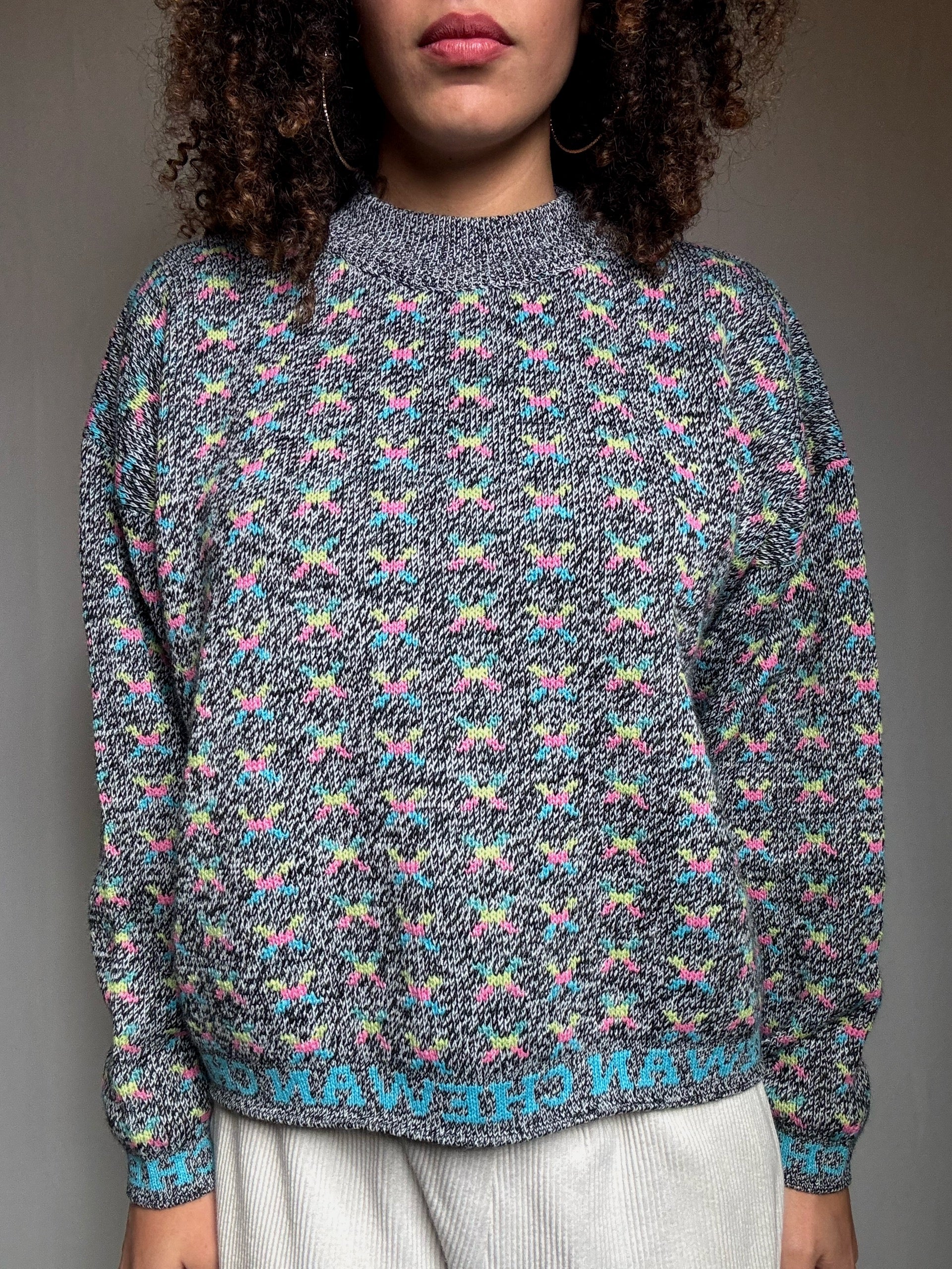 Pull en maille Chewman S/M vintage