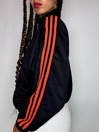 Jacket de sport noire ADIDAS M vintage
