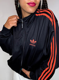 Jacket de sport noire ADIDAS M vintage