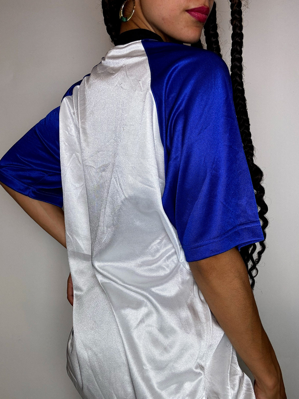 Vintage zweifarbiges ADIDAS S-Trikot