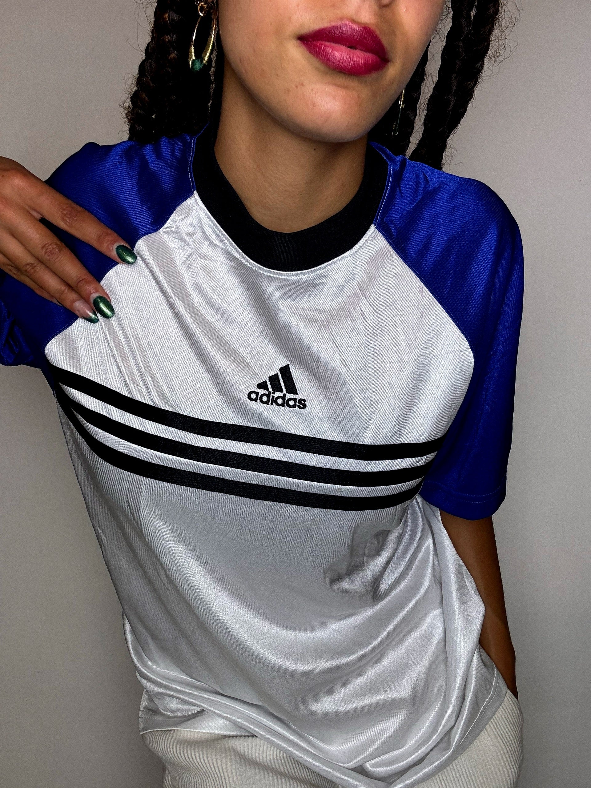 Maillot bicolore ADIDAS S vintage