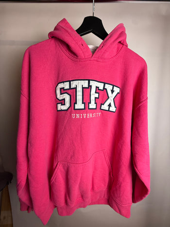 Sweat a capuche rose M braderie