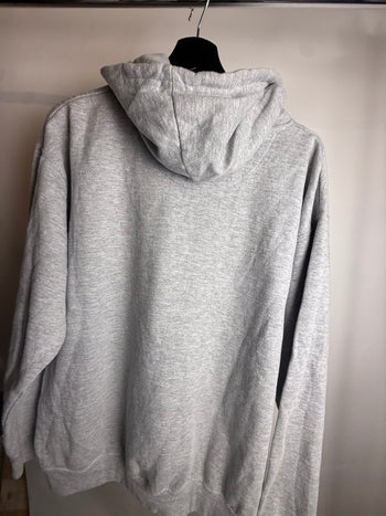 Sweat a capuche gris et jaune L braderie
