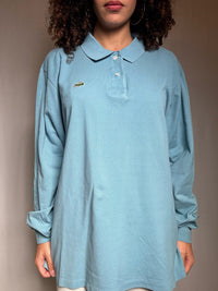 Polo bleu Lacoste XXL vintage