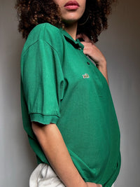 Polo vert Lacoste XL vintage