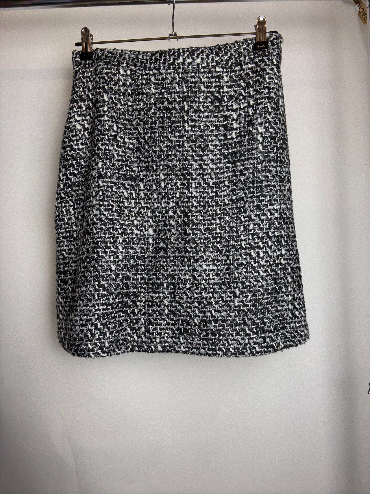 Jupe droite en tweed S braderie