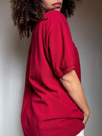 Polo bordeaux Lacoste XXL vintage