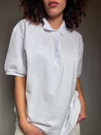 Polo blanc Lacoste XXL vintage
