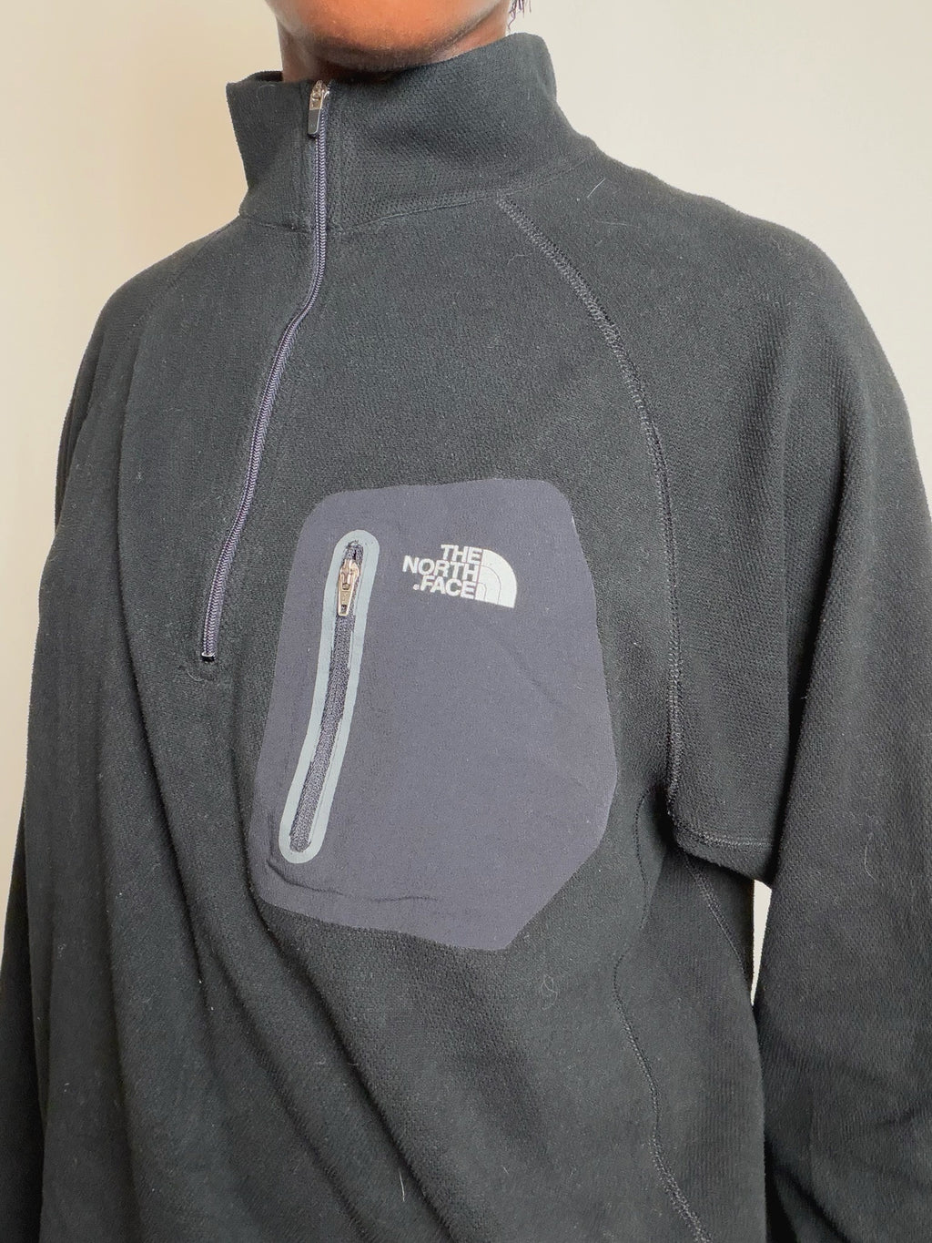 Polaire fine noire The North Face M vintage