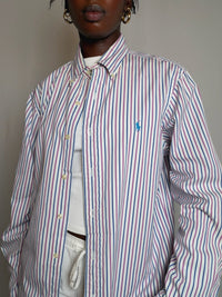 Chemise rayée Ralph Lauren L vintage
