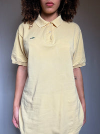 Polo jaune beurre Lacoste L/XL vintage