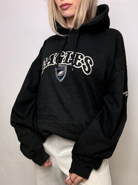 Sweat à capuche noir EAGLES x NFL XXL vintage