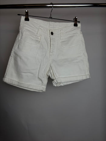 Short en jean blanc S braderie