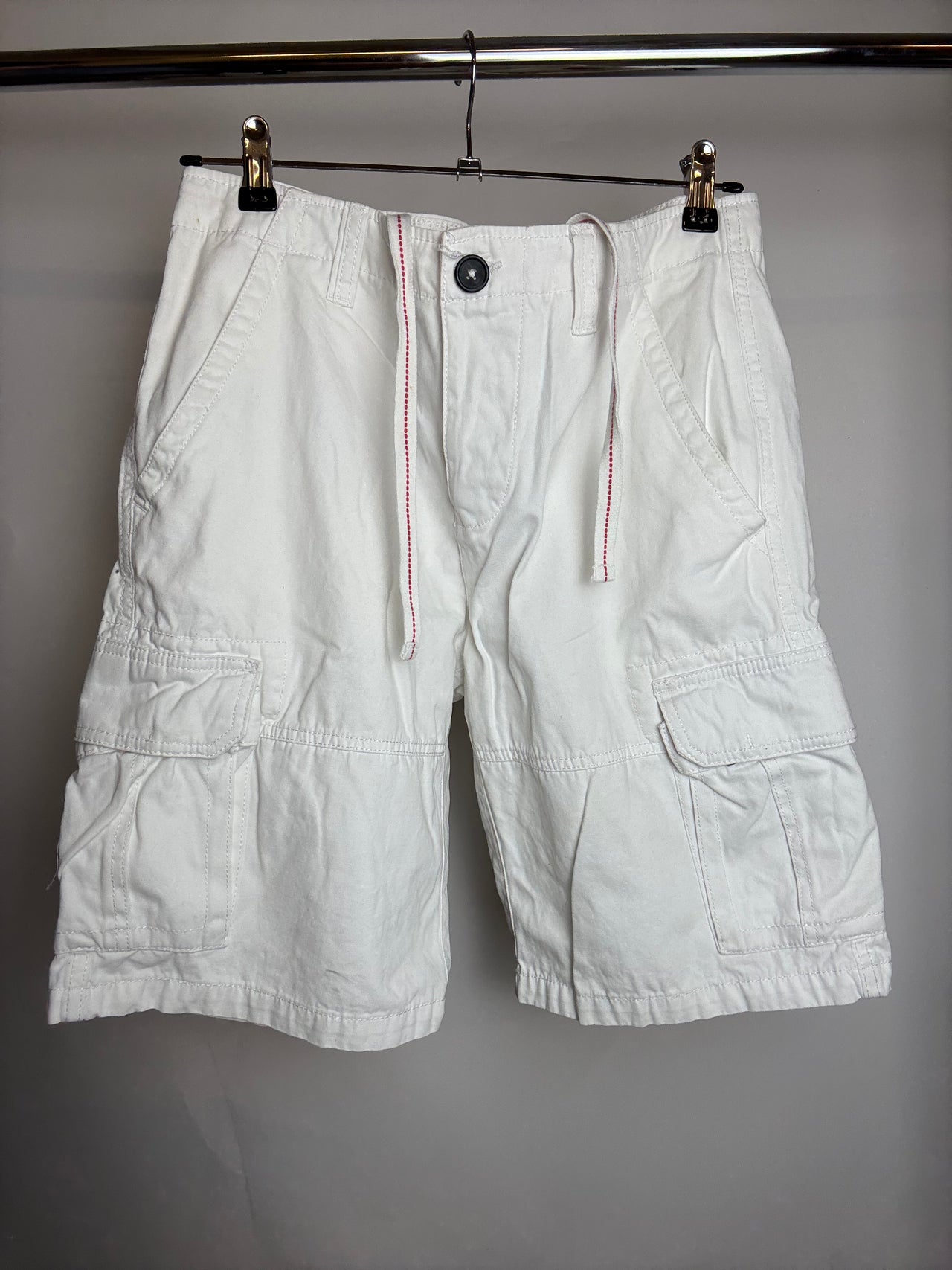 Short cargo blanc L braderie