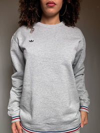 Sweat gris Adidas M vintage