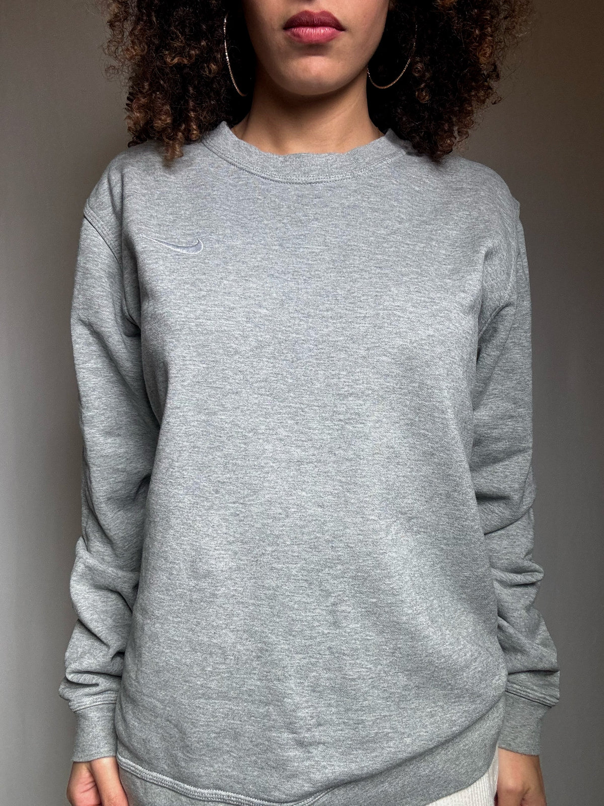 Sweat gris Nike L vintage