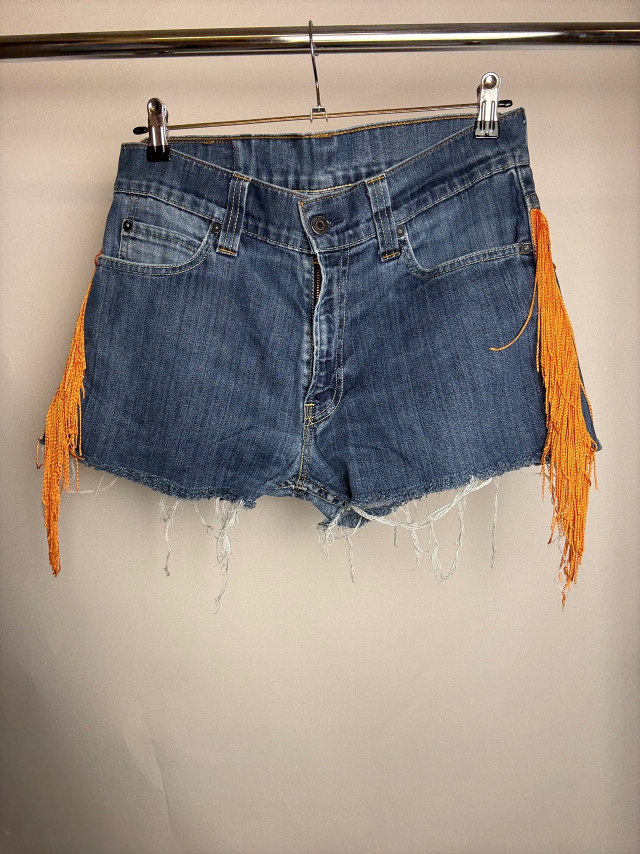 Short en jean upcyclé Levi's S braderie
