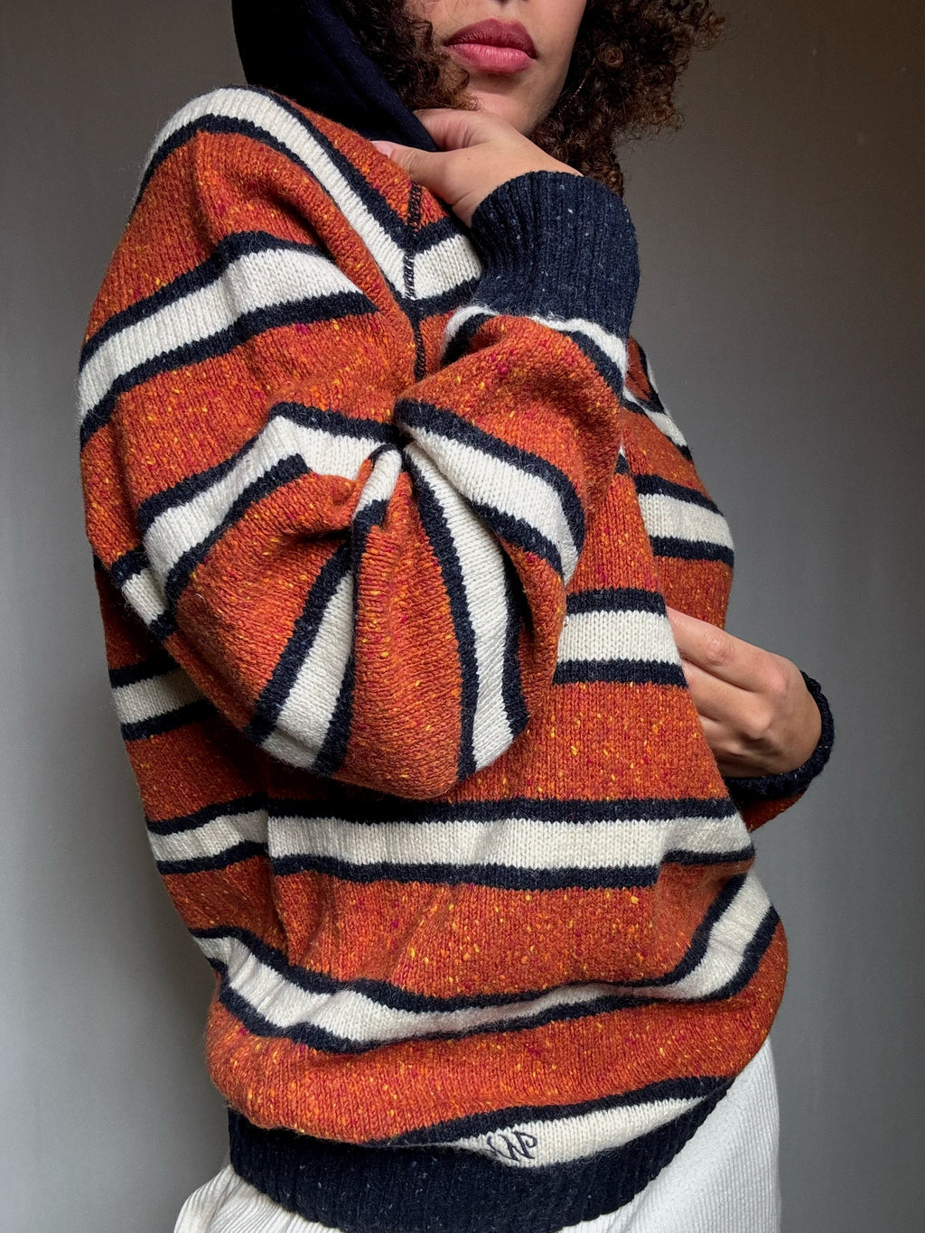 Pull en maille Woolrich M vintage