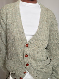 Cardigan vert M/L vintage