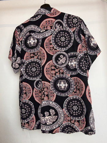 Chemisette en viscose à motif M braderie