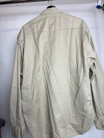 Chemise en jean beige XL braderie
