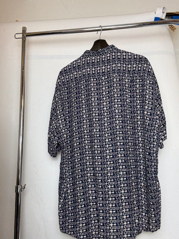 Chemise en viscose imprimée XL braderie
