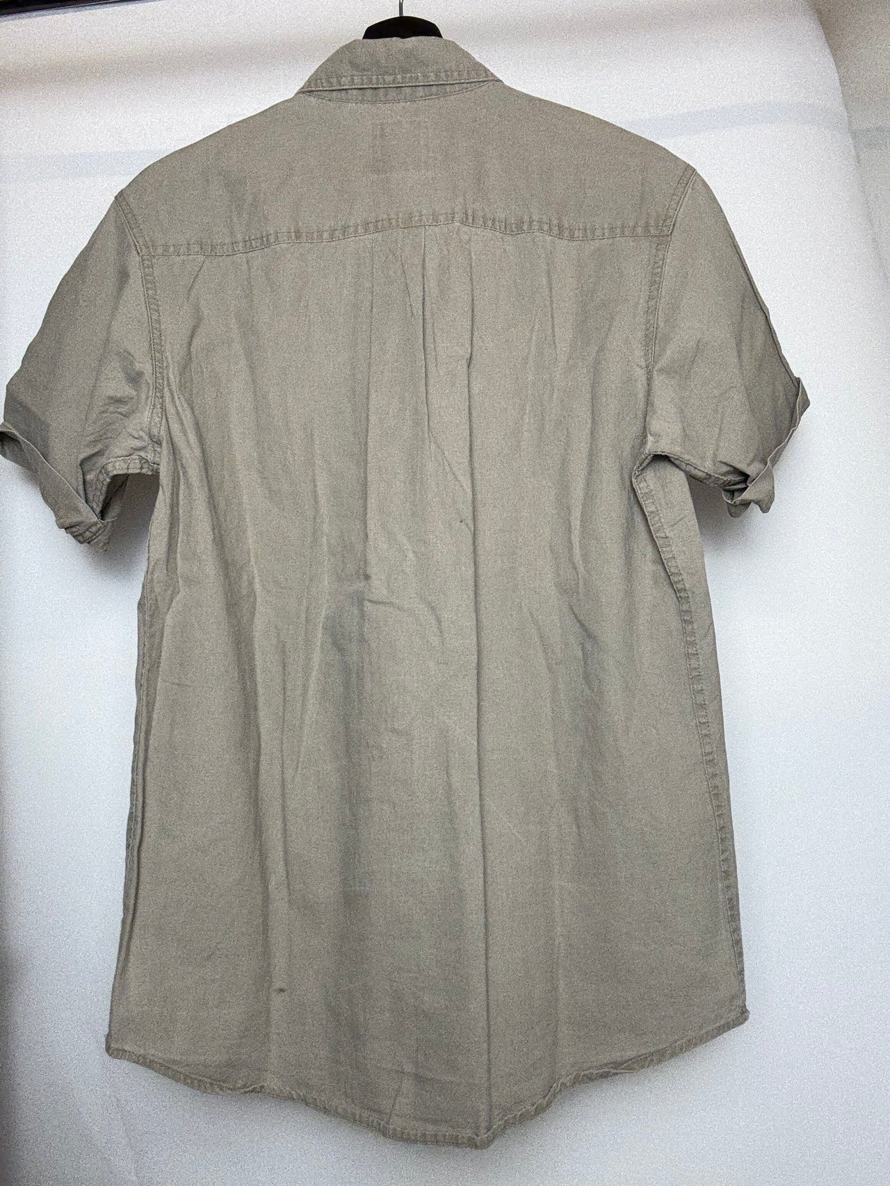 Chemise en coton beige L braderie