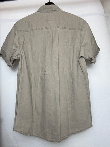 Chemise en coton beige L braderie