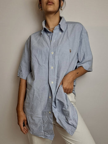 Ralph Lauren light blue vintage shirt L