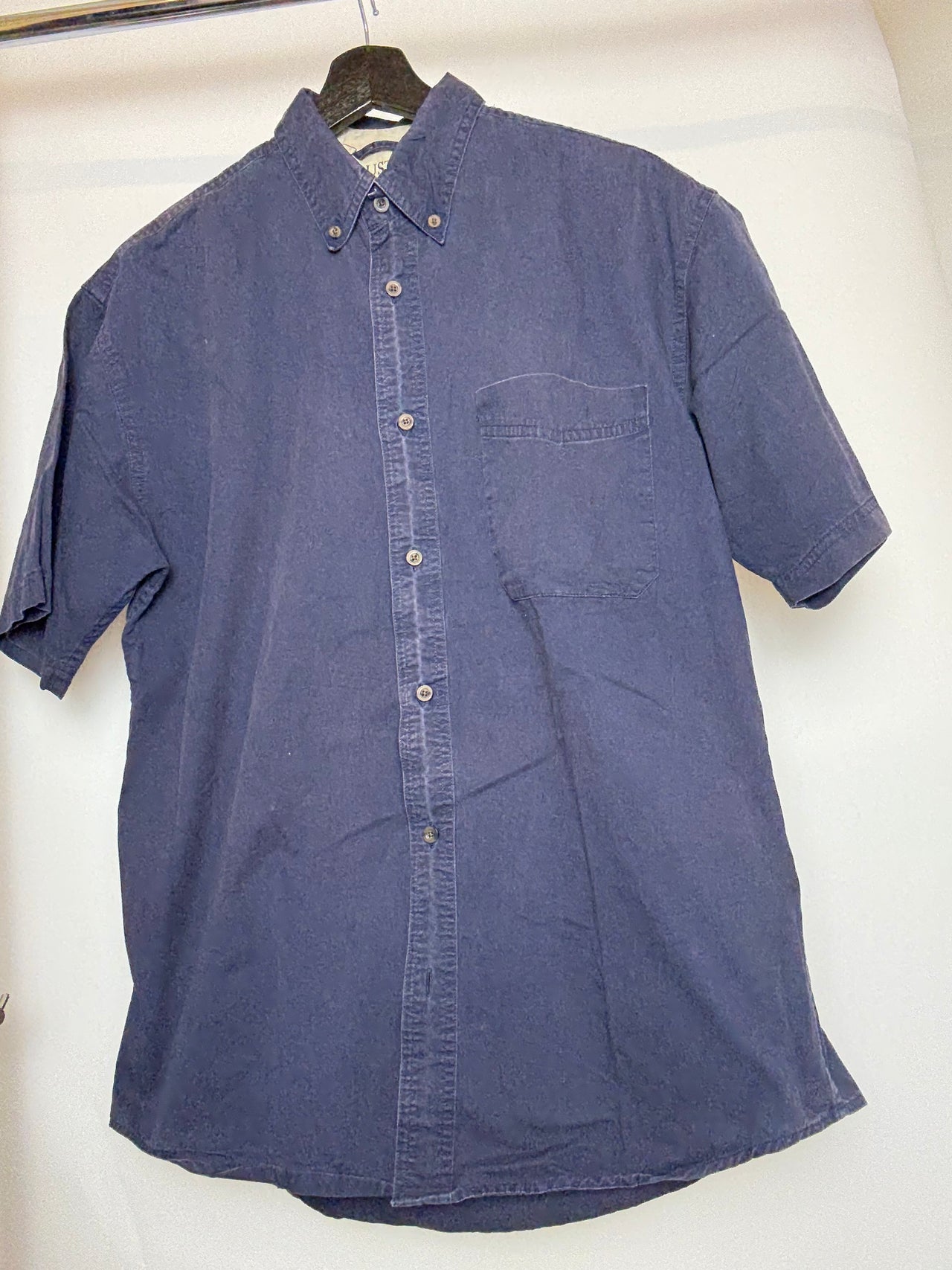 Chemise en jean bleue L braderie