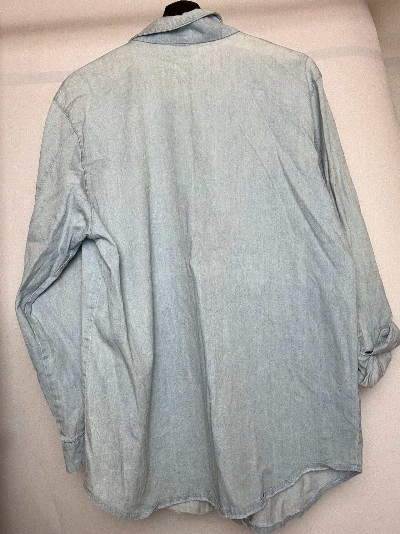 Chemise en jean bleue L braderie