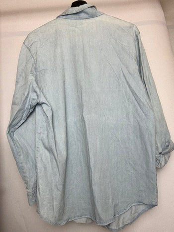 Chemise en jean bleue L braderie
