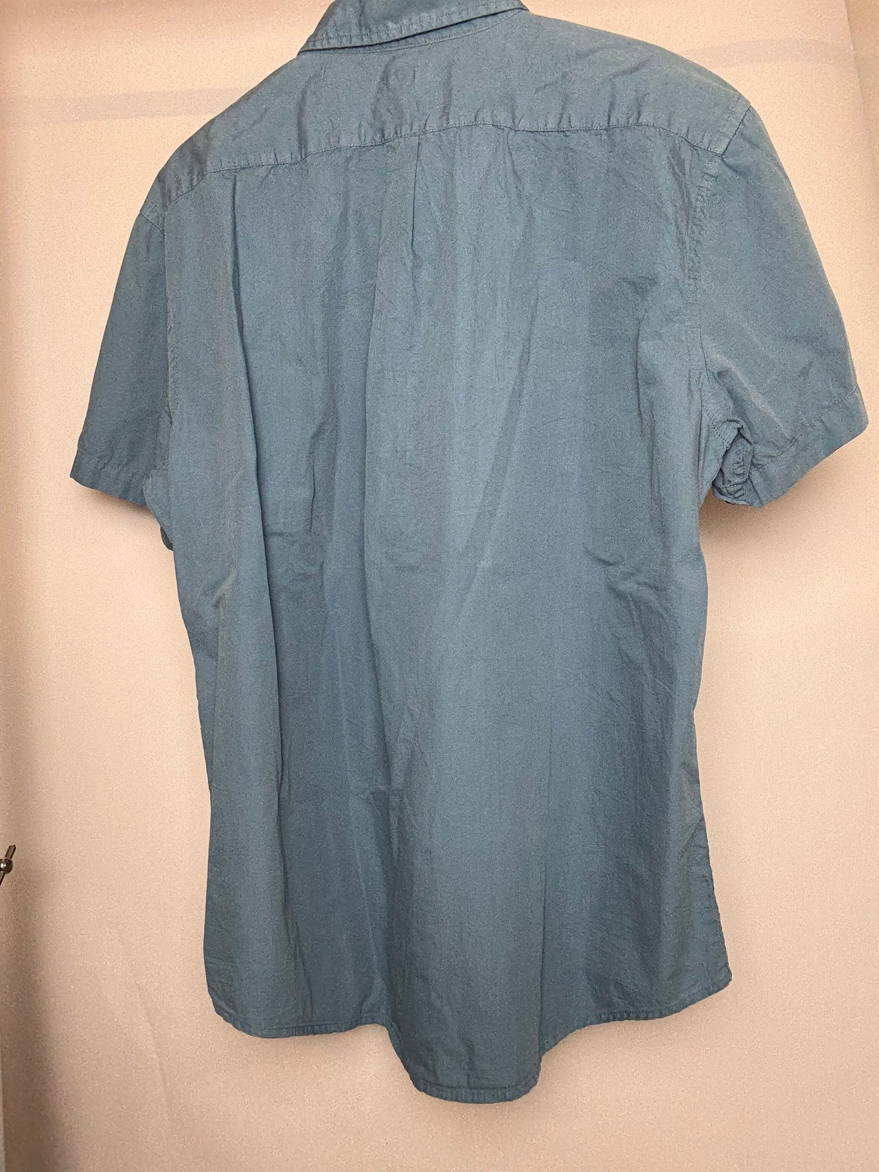Chemisette bleue en jean L braderie