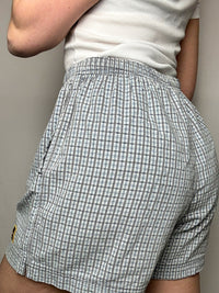 Vintage NIKE L plaid cotton shorts