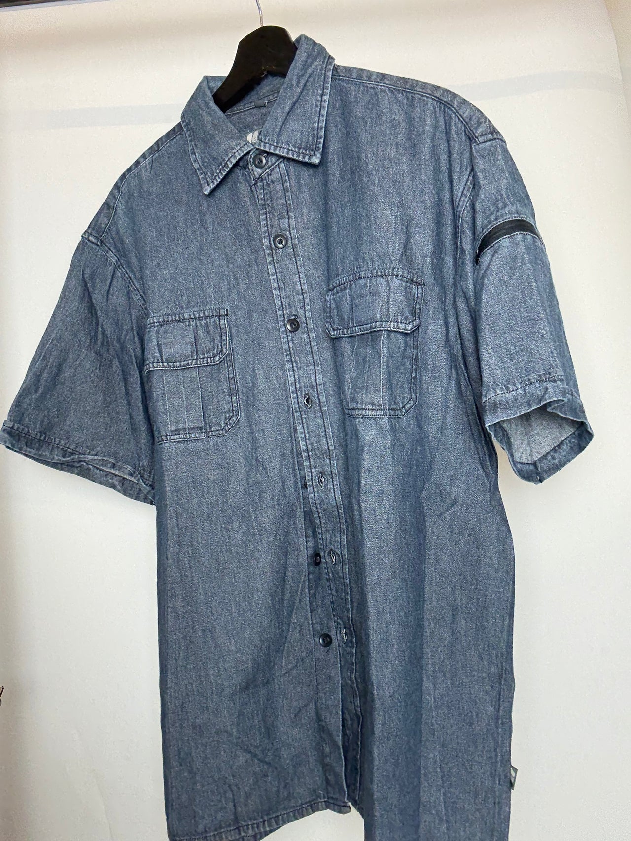 Chemisette en jean M/L braderie