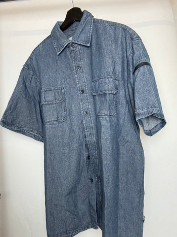 Chemisette en jean M/L braderie